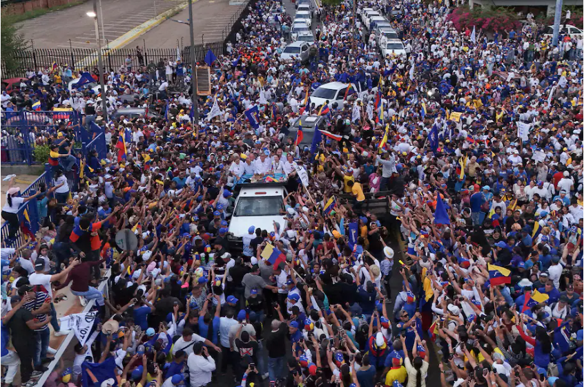 Venezuelans vote in election that could oust an autocrat